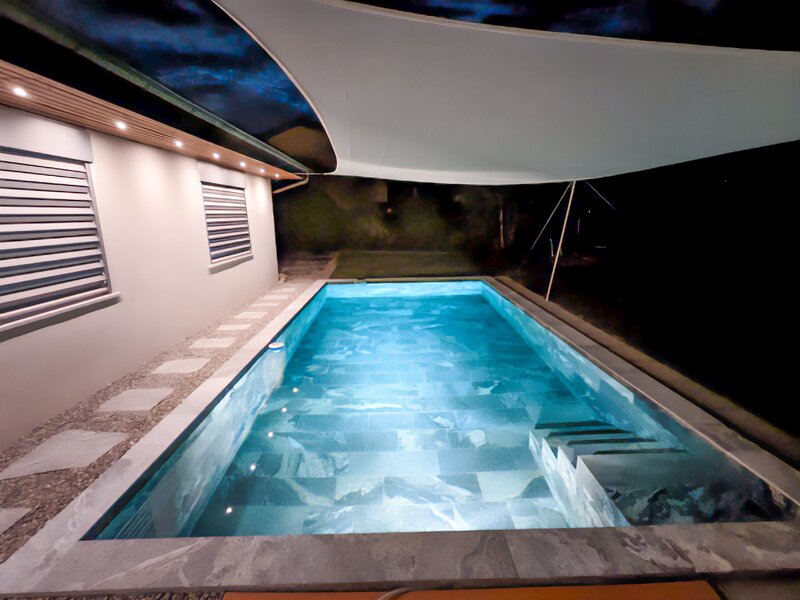 Pool sanieren, Einfamilienhaus